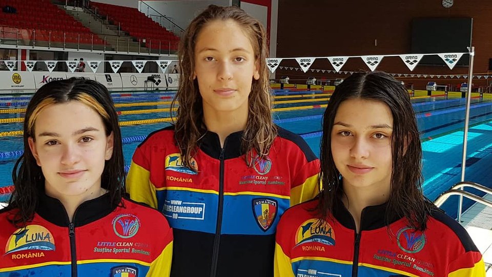 CS Luna Brașov - 3 medalii de aur, 4 de argint și 2 de bronz, la naționalele de înot în bazin de 50 m