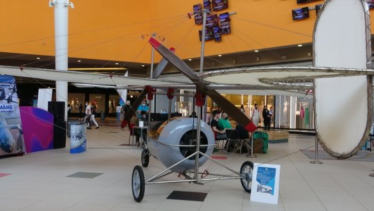 VIDEO. Vlaicu 3, primul avion cu structură metalică din lume, expus la Brașov