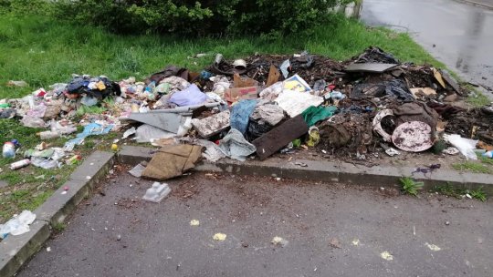 Gropi de gunoi improvizate, în cartierul Bartolomeu