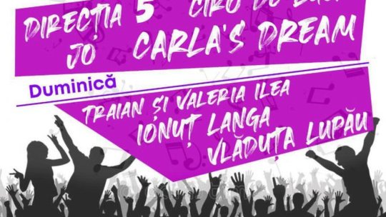 Smiley și Vlăduța Lupău vor concerta, în weekend, la Ghimbav