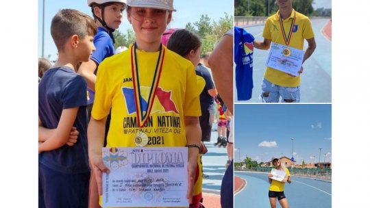 Rezultate bune pentru patinatorii Coronei la Campionatul Național Probe şi Poliatlon Patinaj viteză role