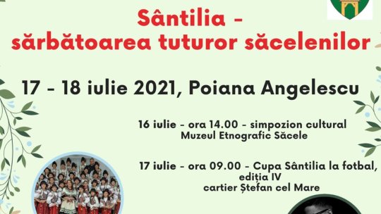 Sântilia revine la Săcele, în weekend
