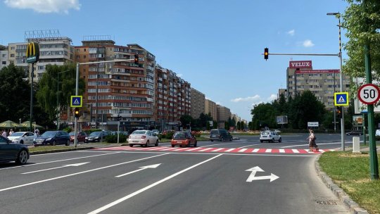Un nou semafor în oraș, pe Calea București, în zona terminalului RAT Saturn