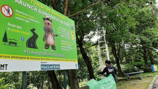 O nouă parcare de Bun-Simț Turistic pe DN1