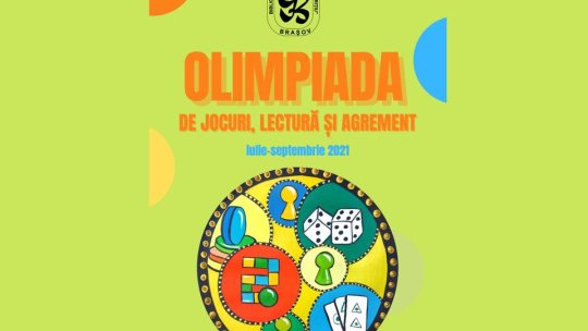 Olimpiada de jocuri, lectură și agrement - la Brașov, în perioada iulie - septembrie