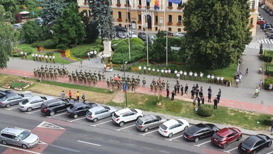 Drapel nou arborat pe Tâmpa, de Ziua Imnului Național