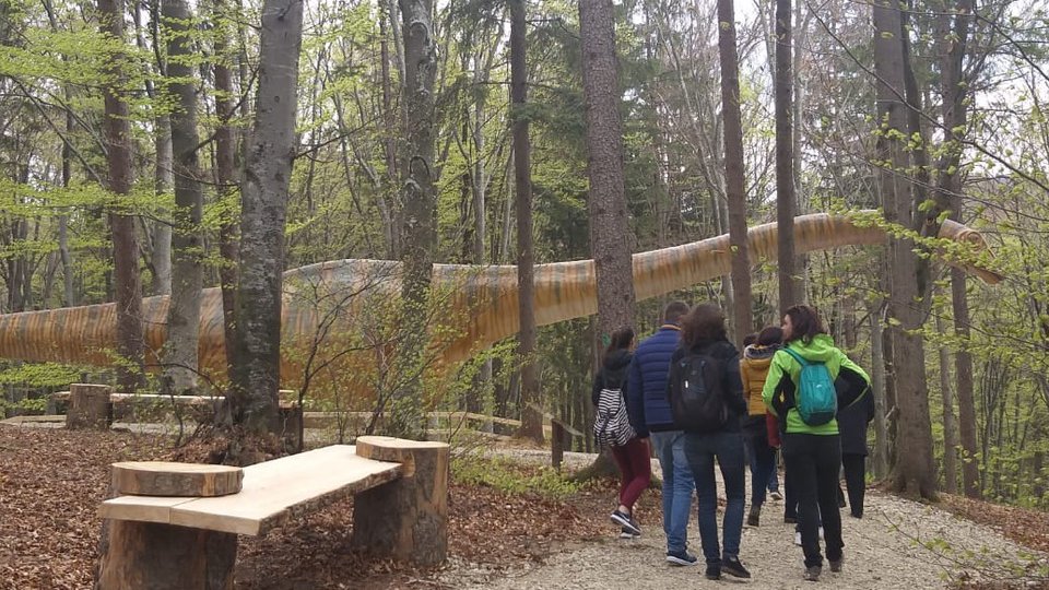 Vaccinare la parcul cu dinozauri, de la Râșnov