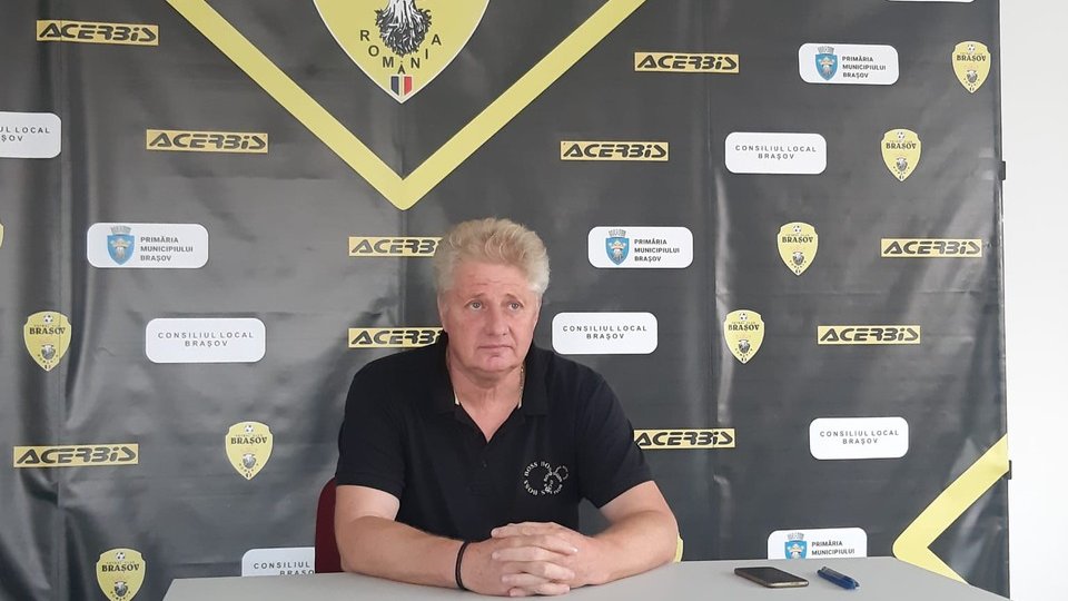 Ioan Mărginean, nemulțumit că doar o treime dintre jucătorii de la FC Brașov sunt vaccinați anti-COVID-19