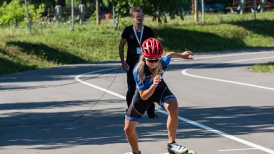 Mihaela Hogaş și Cosmin Nedelea au cucerit trofeul la seniori în cadrul Cupei României la patinaj viteză pe role