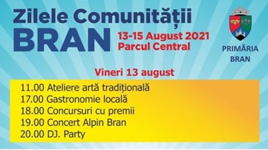 Zilele Comunității Bran, în acest weekend
