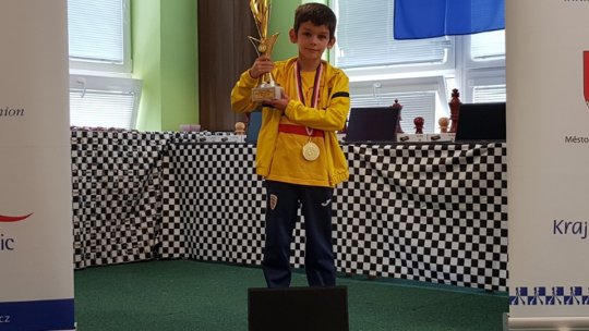 Medalie de aur la Campionatul European de Șah Clasic, la doar 8 ani