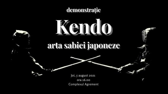 Demonstrație de Kendo - arta sabiei japoneze, joi, la Complexul Agrement (VIDEO)