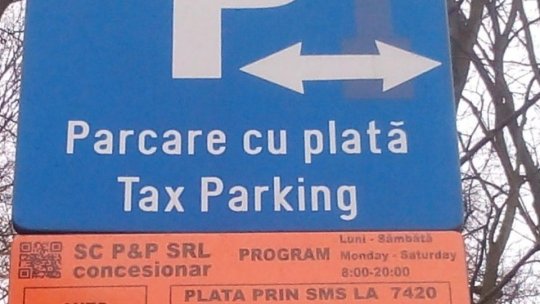 Parcările cu plată din Brașov se închid temporar, rând pe rând, pentru marcaje