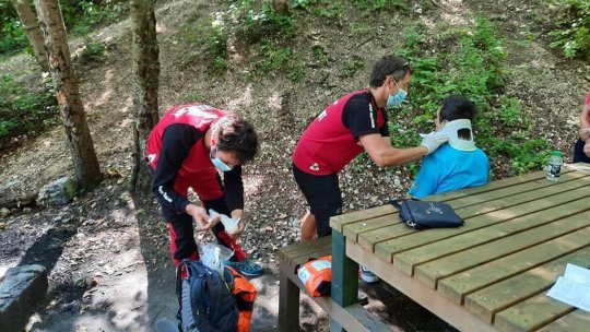 Persoană accidentată în timpul unei plimbări la Pietrele lui Solomon