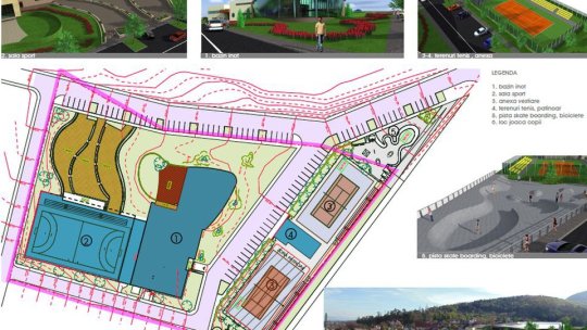 Zonă recreațională realizată cu fonduri europene, la Codlea
