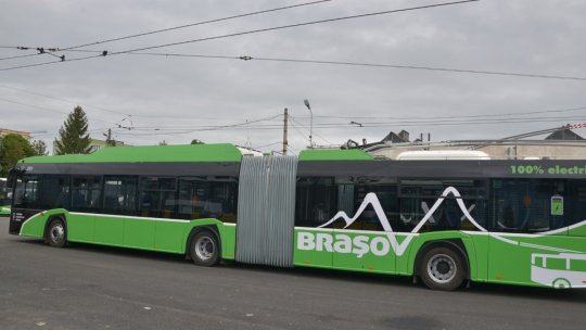 Brașovul primește, în octombrie, noi troleibuze