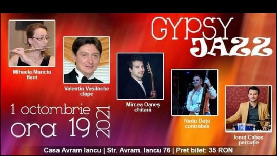 Concert special de Gypsy Jazz, vineri