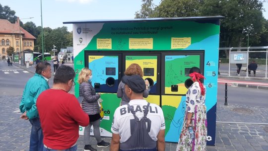 BRAȘOV. Ai transport public în comun gratuit dacă reciclezi la Petrică!