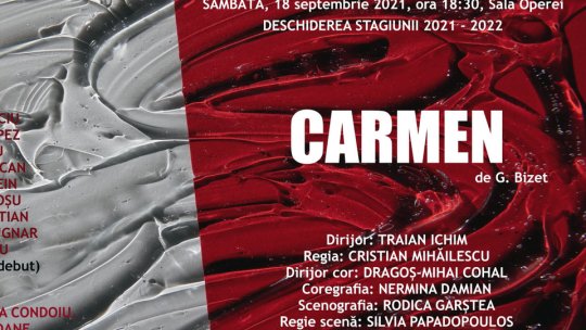 "Carmen" în debut de stagiune la Opera Brașov
