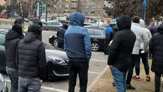 Proteste ale șoferilor de taxi Uber și Bolt, la Brașov