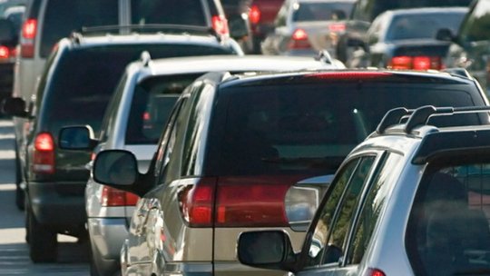 Trafic aglomerat pe Valea Prahovei