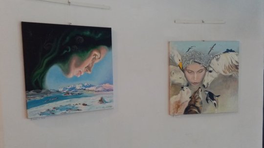 Expoziţie inedită de pictură în holul Bibliotecii Judeţene George Bariţiu