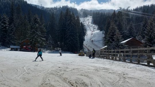Starea pârtiilor din Postăvaru, duminică