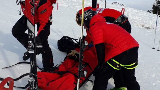 2 accidente pe pârtiile din Postăvaru, marți