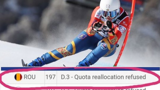 Reprezentanții FRSB: nu avem nevoie de aceste scandaluri, acum. Ania Caill nu va participa la Jocurile Olimpice de iarnă