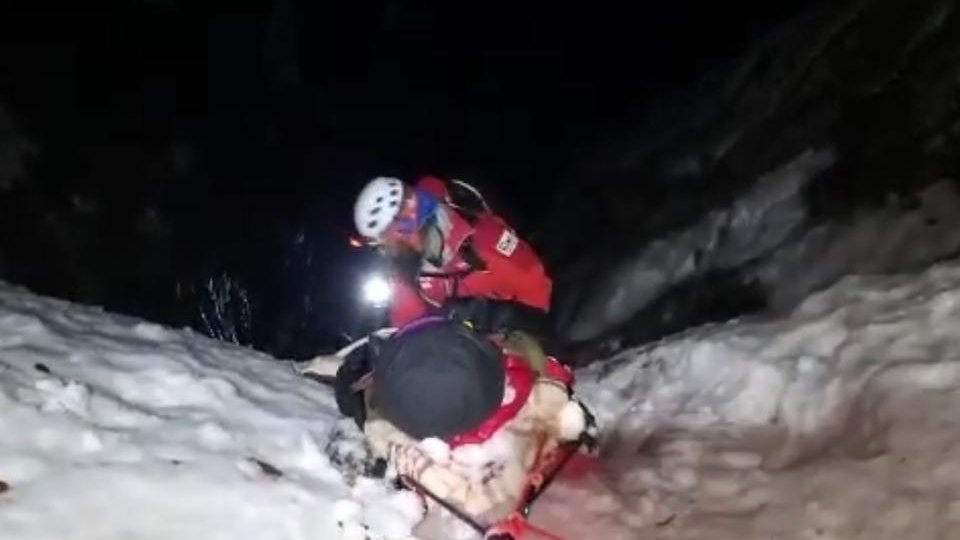 Salvamontiștii au început anul în forță (VIDEO)