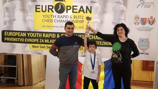 Brașovean de 8 ani, vicecampion european la șah