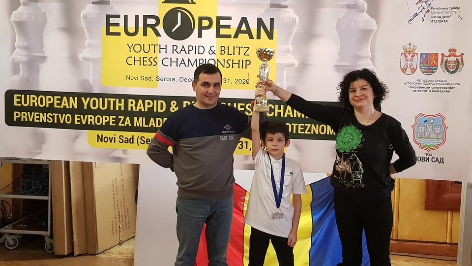 Brașovean de 8 ani, vicecampion european la șah