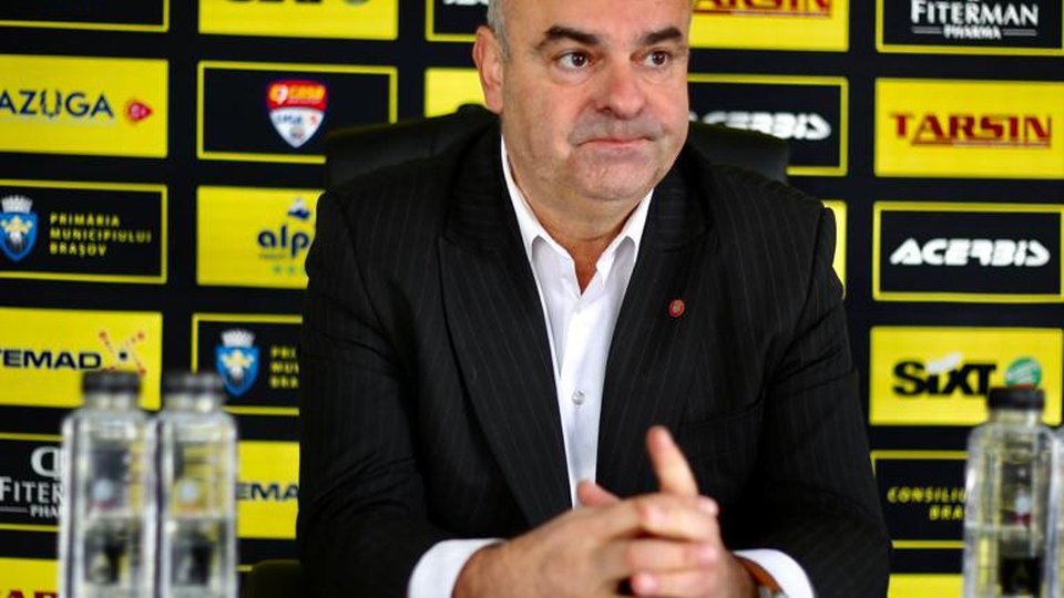 Președintele FC Brașov, Marin Mitran, despre situația delicată prin care trece formația din liga a doua