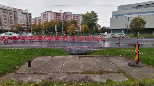 Bandă de circulație restricționată pe Bulevardul Gării