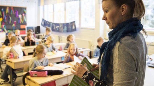 10 unități școlare vor testa sistemul de predare finlandez