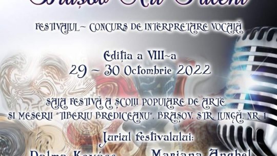 Trofeul Brașov Art Talent, în weekend