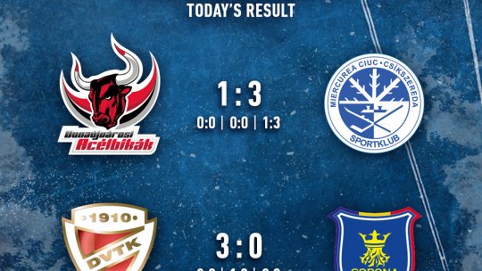 A doua înfrângere consecutivă fără gol marcat pentru hocheiștii Coronei