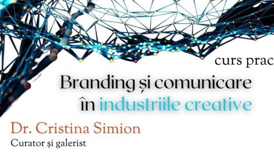Curs de branding și comunicare în industrii media, luni, la Centrul Multicultural al Universității Transilvania