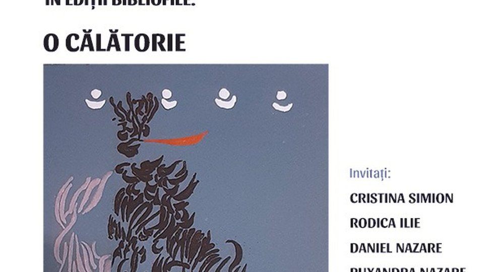 Jacques Hérold în ediții bibliofile, marți, la Biblioteca Județeană Brașov