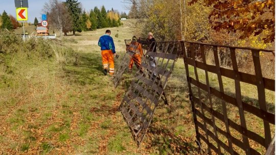 Consiliul Judeţean are în vedere montarea de parazăpezi pe mai multe drumuri județene
