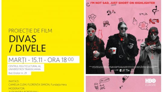 "Divele", la Centrul Multicultural al Universității Transilvania, în cadrul KineDok