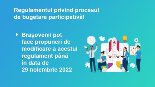 Se schimbă Regulamentul privind procesul de bugetare participativă. Și tinerii de 14 ani pot depune și vota proiecte
