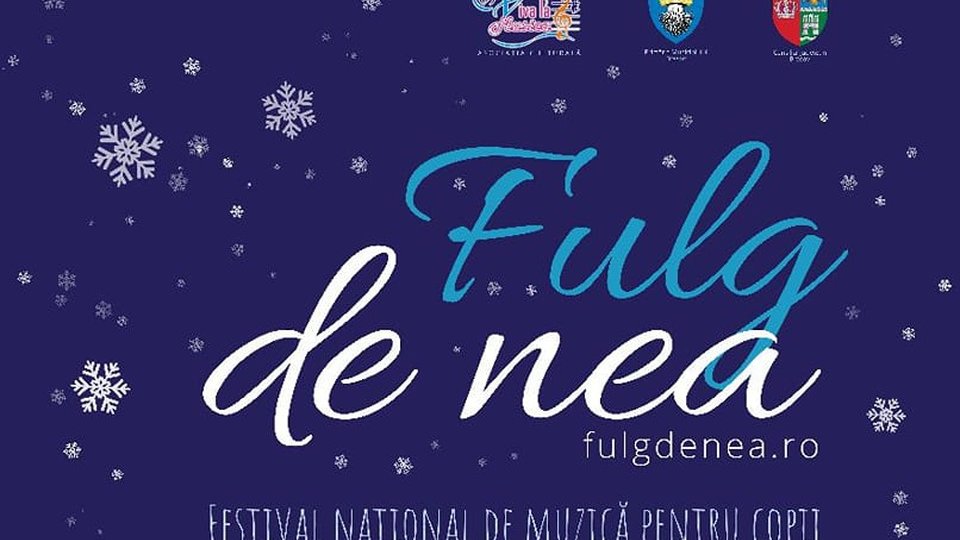 Festivalul Naţional de Muzică Ușoară pentru Copii "Fulg de Nea" revine pe scena de la Reduta, după doi ani de pauză