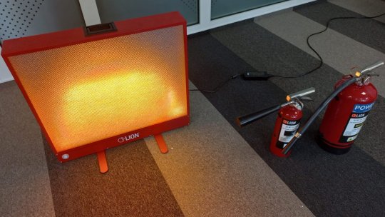 ISU beneficiază de un simulator de incendii pe care dorește să-l ducă în toate școlile din zona metropolitană