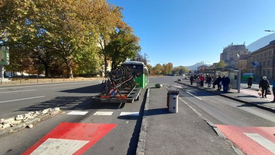 RATBV va sista serviciul de transport al bicicletelor în Poiană, de astăzi