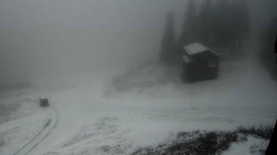 A venit iarna în Poiana Brașov