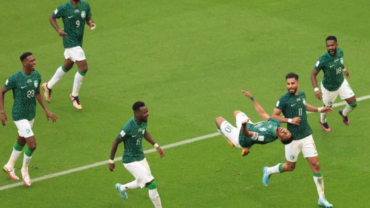 Argentina, învinsă de reprezentativa Arabiei Saudite la Cupa Mondială din Qatar