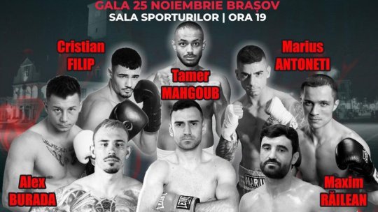Gală de box profesionist, la finalul lunii, la Brașov