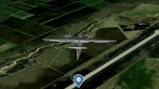 Zbor de calibrare pe Aeroportul Brașov, astăzi