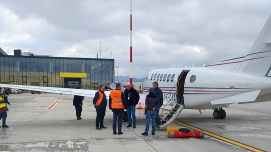 Astăzi a fost operat primul zbor oficial pe Aeroportul Internațional Brașov Ghimbav